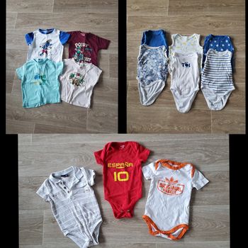 Lot 12mois Garçon bébé Mi saison Printemps Été