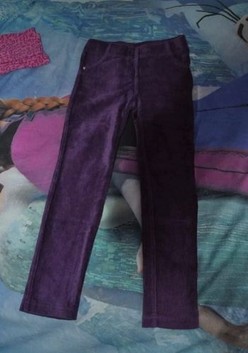 Tregging velours 4/6 ans 110/116 fille
