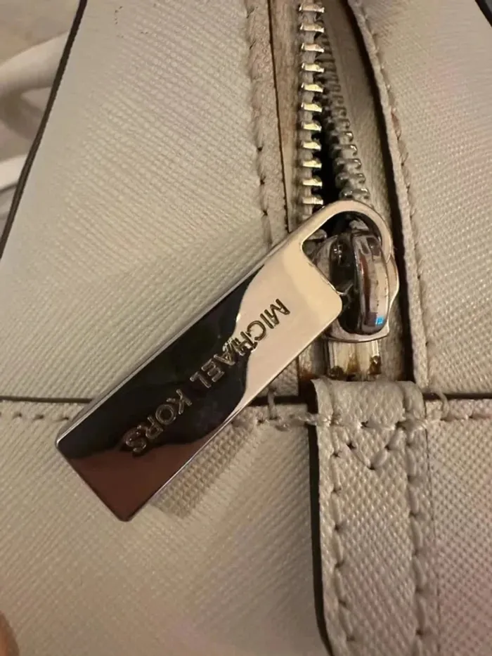 Sac à bandoulière blanc Michael Kors - photo numéro 19