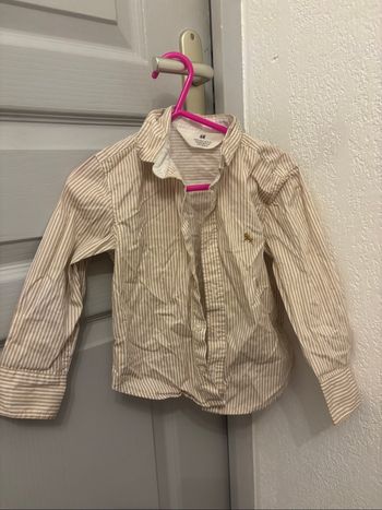 Chemise manches longues h&m 2 ans