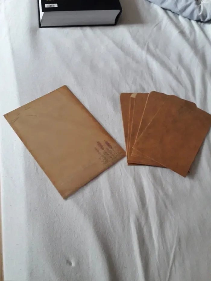 Lot de papretrie style vintage