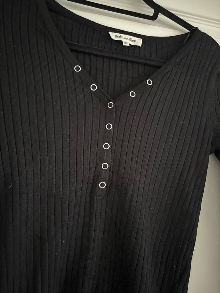 Pull côtelé grain de malice - photo numéro 3