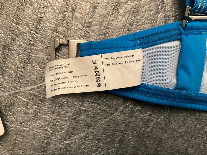 Haut maillot bleu Simone Pérèle neuf - photo numéro 9