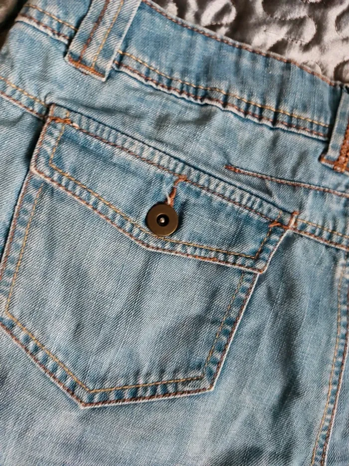 Short jean délavé 42 - photo numéro 8