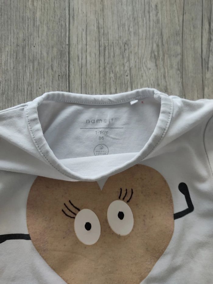 Tee-shirt manches longues fille taille 2 ans Name It - photo numéro 3