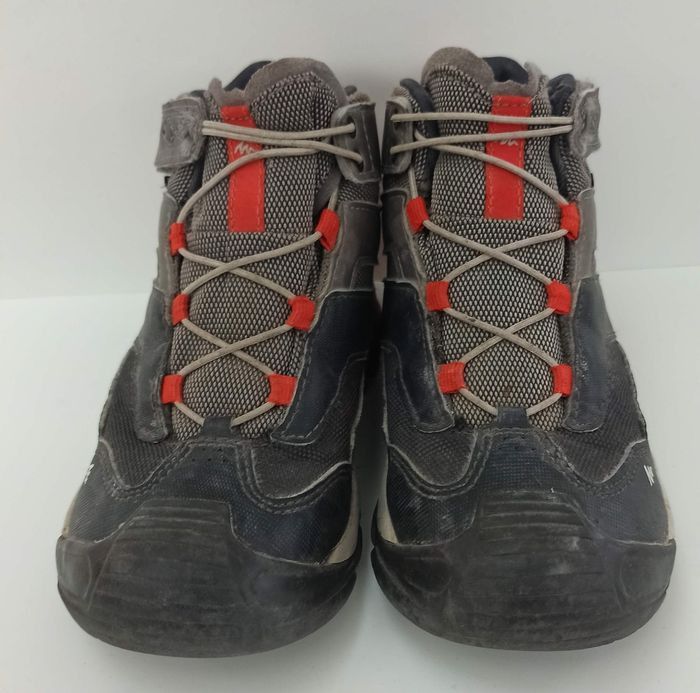 T30 Chaussures imperméables de randonnée -crossrock mid grises - photo numéro 5