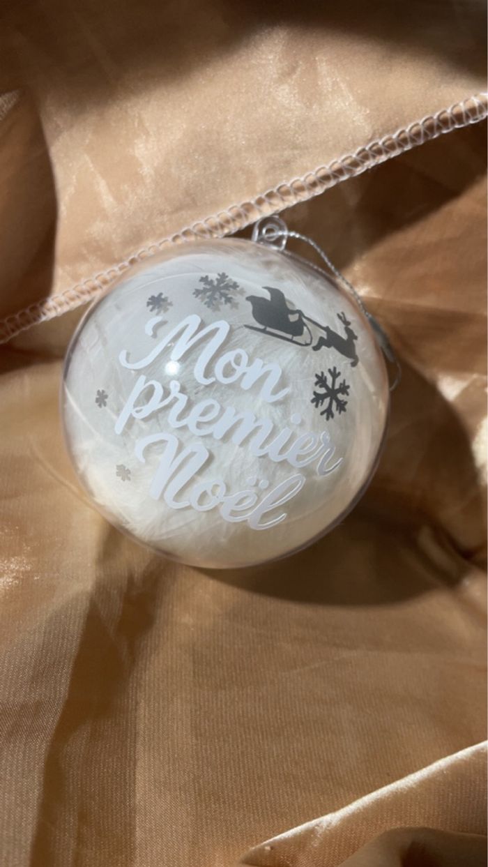 Boule de Noël personnalisé