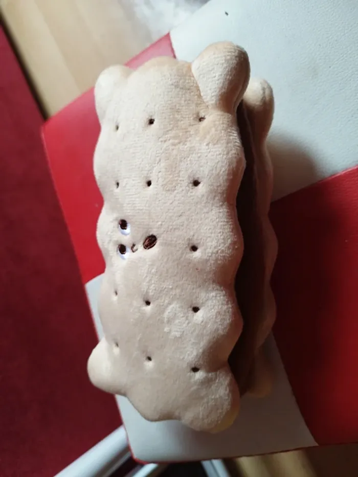 Trousse en forme de biscuit douce - photo numéro 4