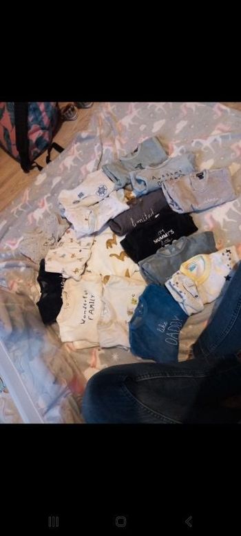 Lot pyjamas 1mois
