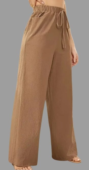 Pantalon maron xl pour femme