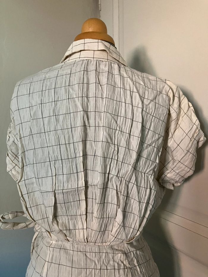 Robe légère portefeuille carreaux fenêtres - photo numéro 7