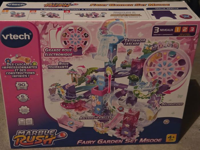 Marble rush fairy garden