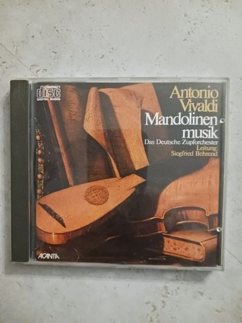 CD Antonio Vivaldi Mandolinen musik