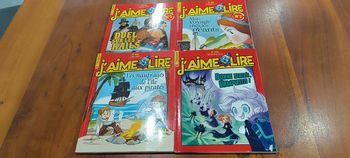 Lot de 4 J'aime lire
