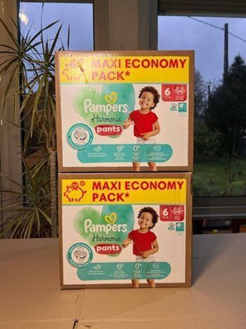 Couche taille 6 Pampers Harmonie taille 6 : 120 couches Pants