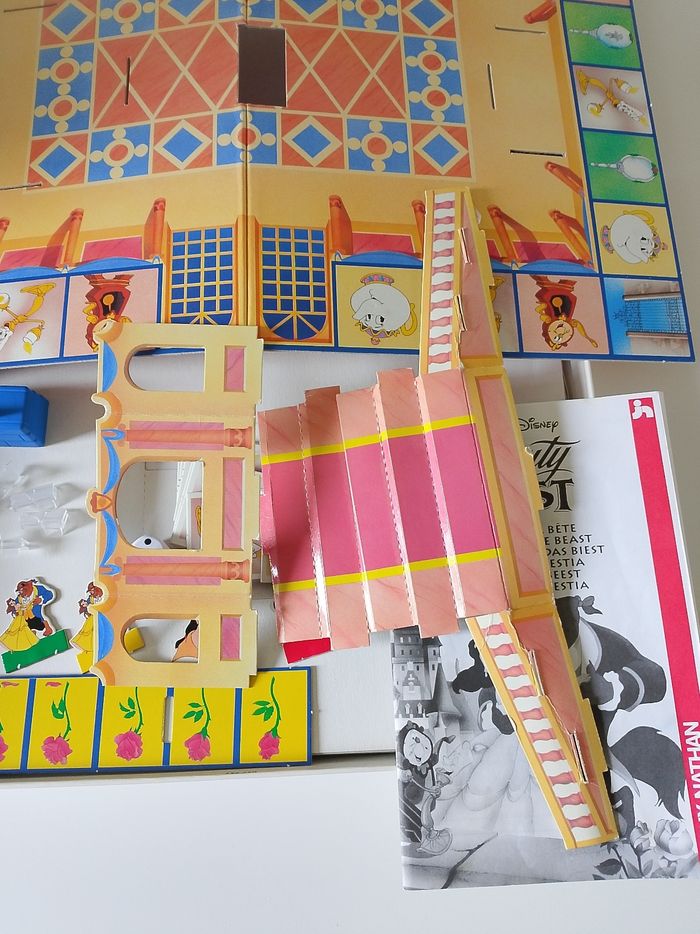 Le belle et la bête jeu de société Nathan complet - photo numéro 4