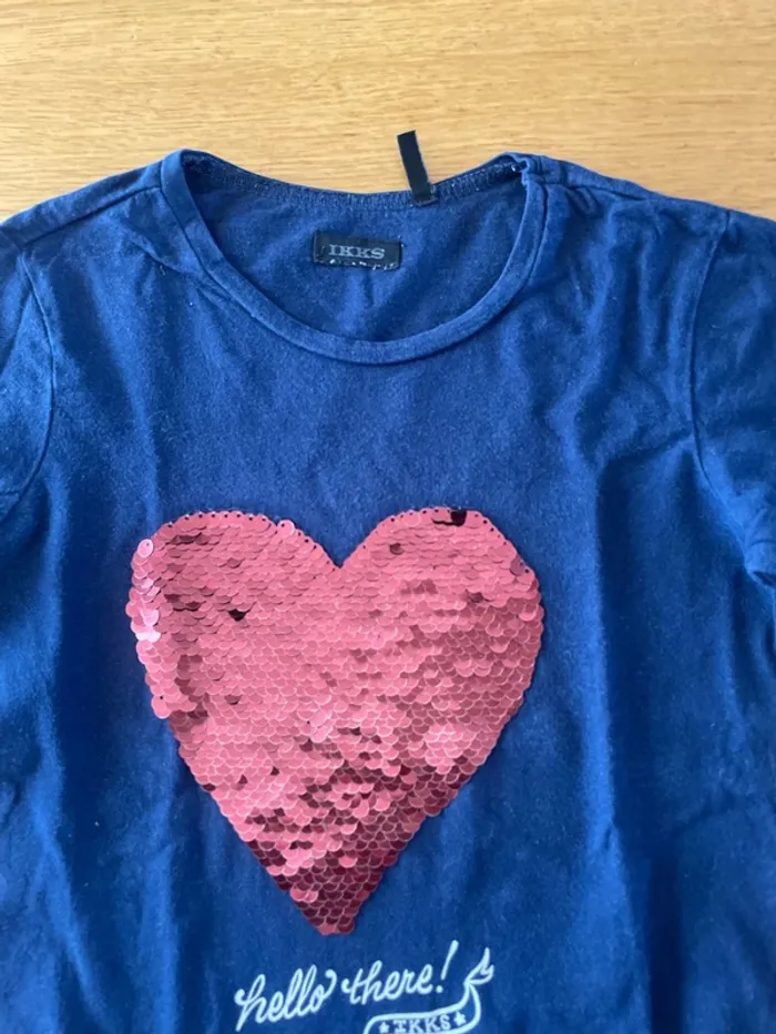 T shirt manches longues ikks 6 ans - photo numéro 2