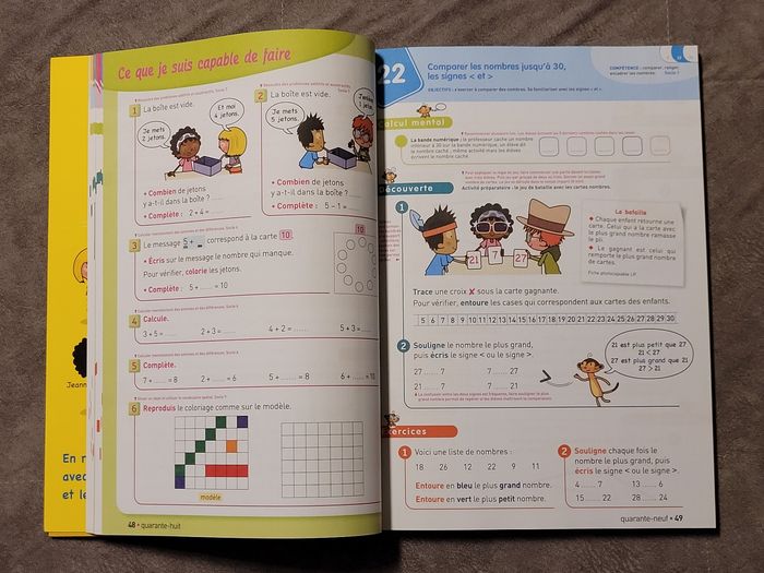 Euro Maths CP éd. 2011, Fichier de l'élève + Aide mémoire (version enseignant) Marie-Lise Peltier - photo numéro 2