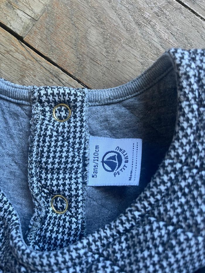 Robe matelassée Petit Bateau 5 ans - photo numéro 3