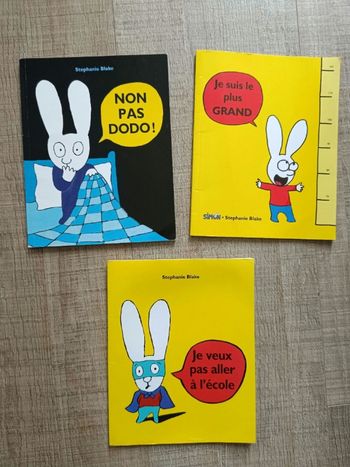Lot 3 livres Stéphanie blake