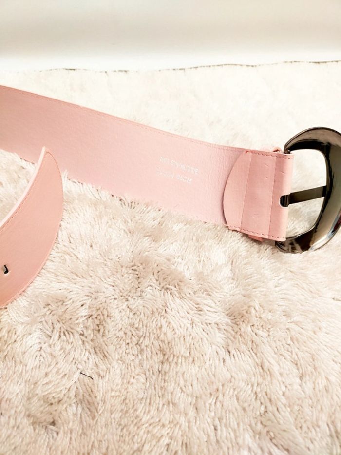 🔥 Lot de 2 Ceintures Femme – Rose & Noire – Neuves 🔥 - photo numéro 4