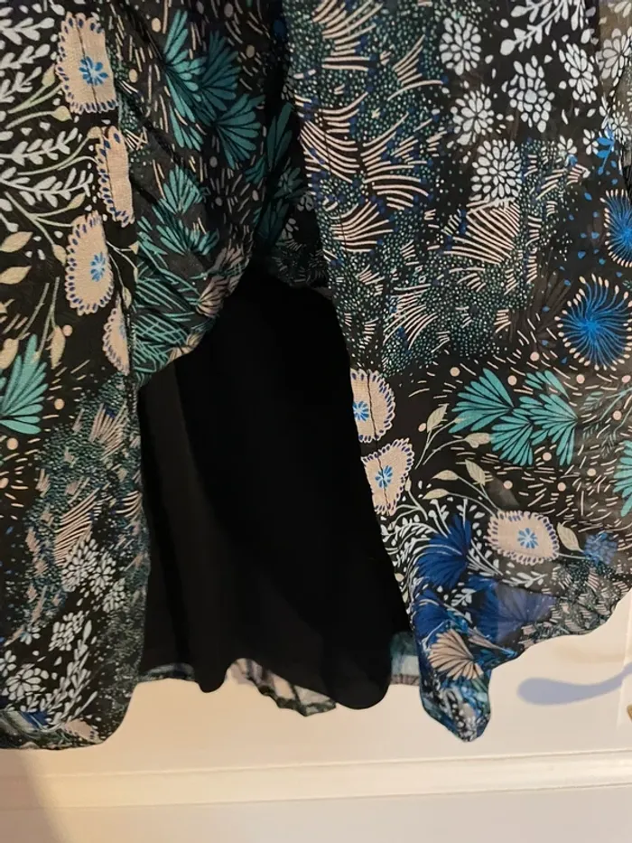 Robe 👗 bleu fleuries - photo numéro 6