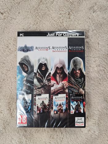 Jeux PC coffret Assassin's creed Just for gamer