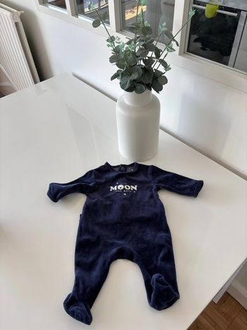 Pyjama bleu marine Kiabi 3 mois