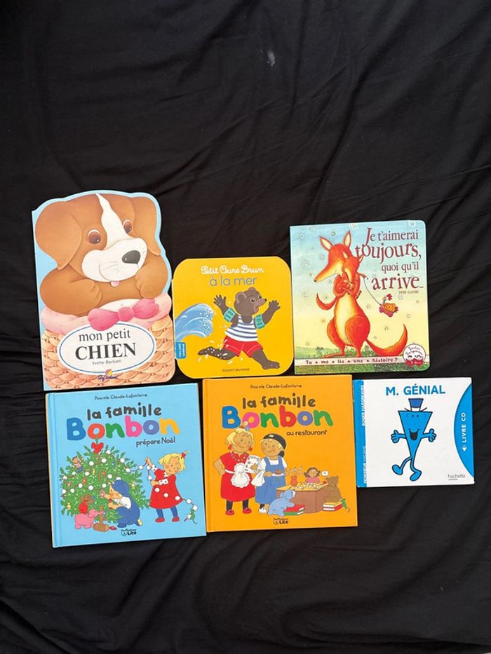 Lot de livres