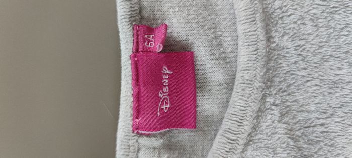 Pyjama Disney fille 6 ans gris et rose – bon état - photo numéro 4