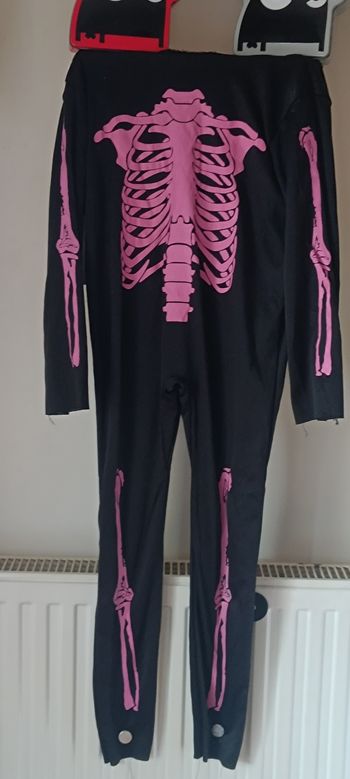 Costume Cosplay Squellette Halloween Fille 7/10 Ans