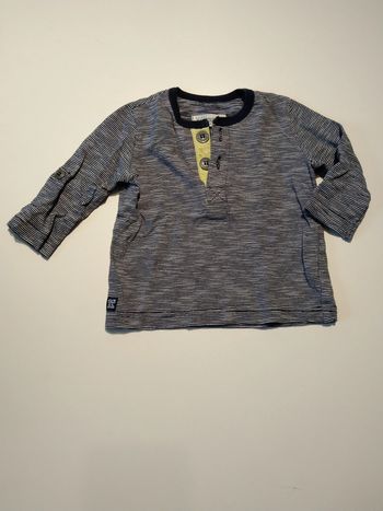 tee shirt rayé jean bourget garcon 6 mois