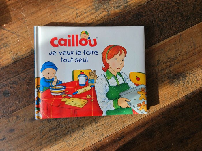 Livre Caillou Je veux le faire tout seul