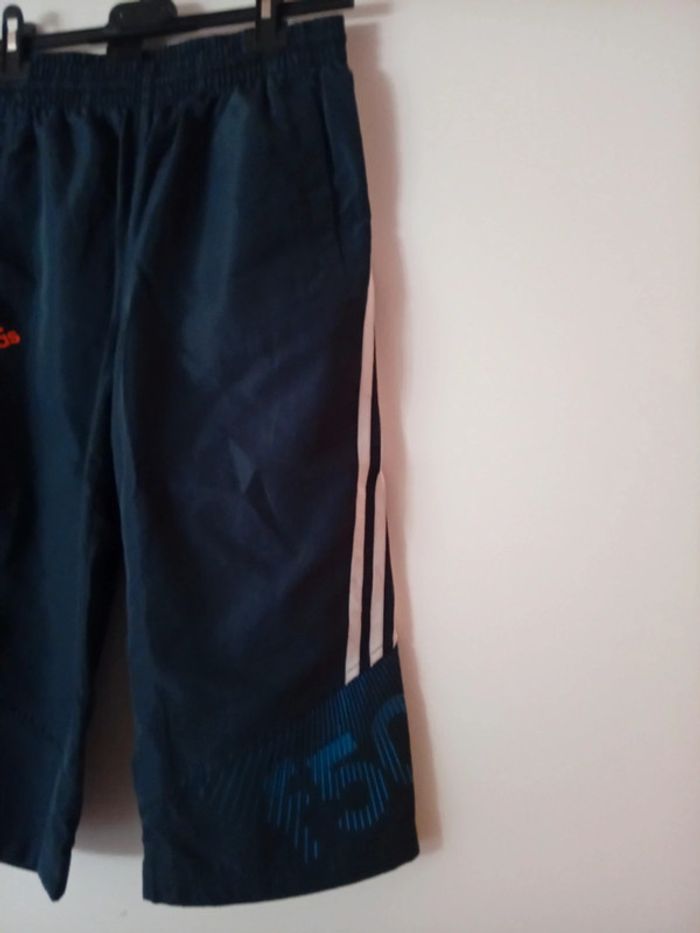 Beau jogging 3/4 bleu Adidas.  13 ans - photo numéro 2