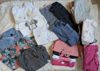 Lot vêtements hiver fille en 18 mois