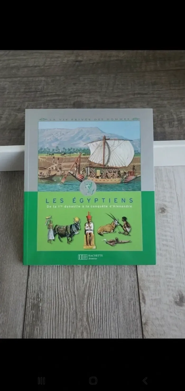 Livre Les Egyptiens - de la 1re dynastie à la conquête d'Alexandre