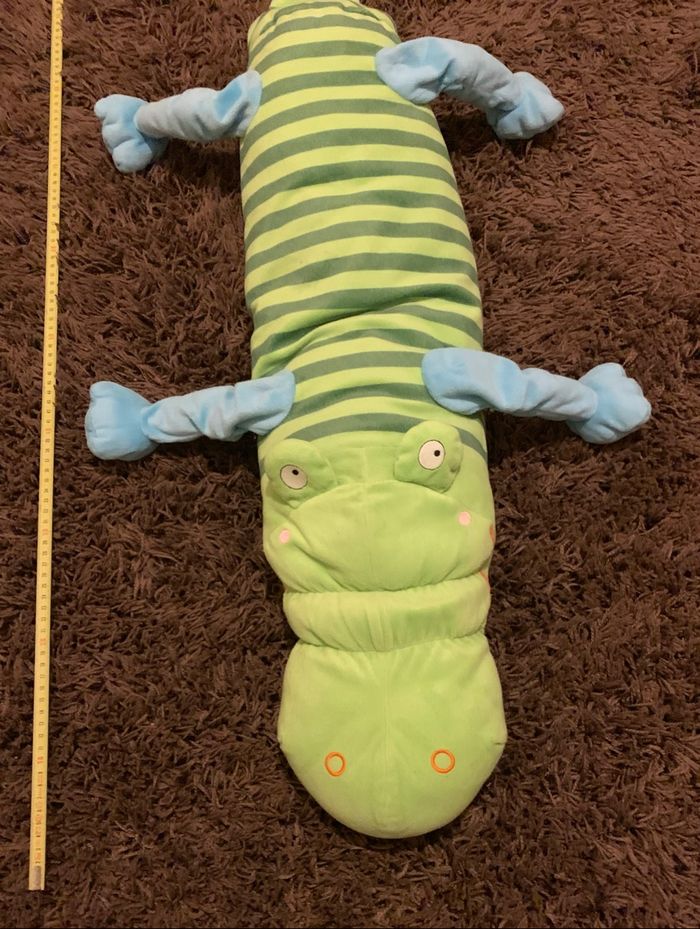 Crocodiles géant 92cm lit enfant ou bloc roulade - photo numéro 3
