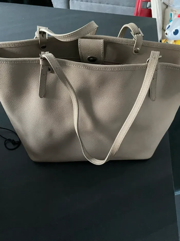 Sac à main lancaster avec son portefeuille - photo numéro 3