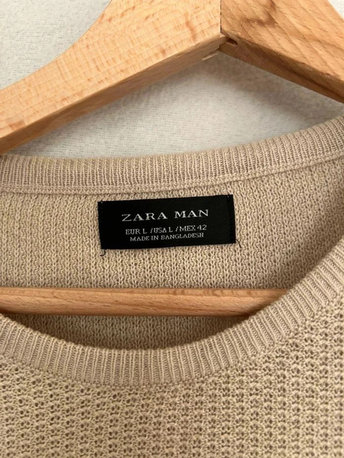 Pull Zara beige - photo numéro 2