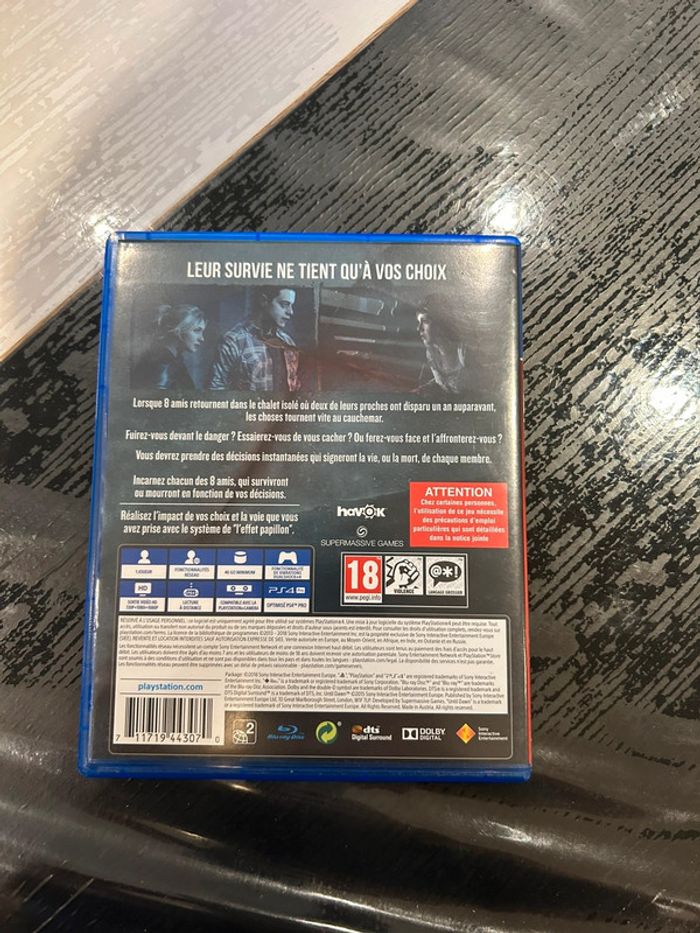 Until Dawn – PS4 – PlayStation Hits - photo numéro 4