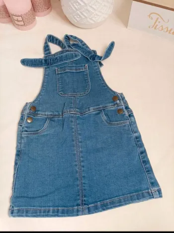 Robe salopette en jean Tape à l'œil 23 mois 86 cm