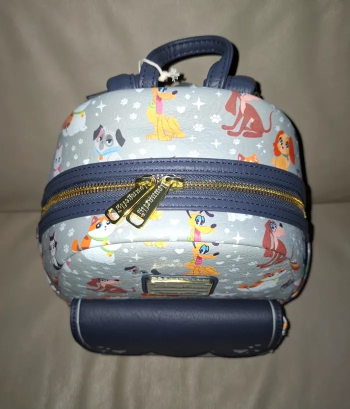 Sac à dos Loungefly disney les chiens chats - photo numéro 2