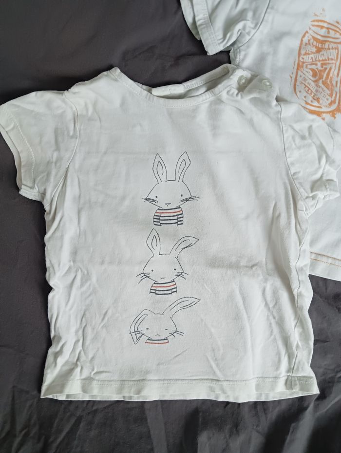Lot 2 t-shirts 18 mois - photo numéro 2