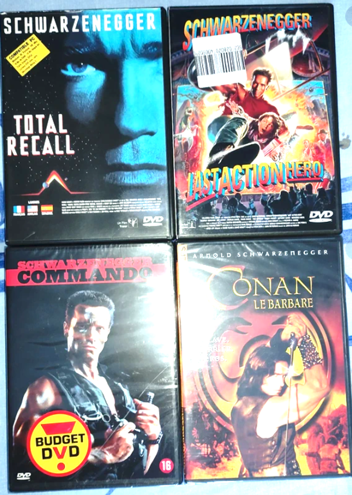 Lot 4 DVD Schwarzenegger - photo numéro 9