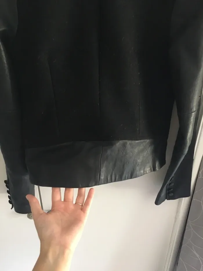 Blouson cuir véritable Eleven Paris - photo numéro 8
