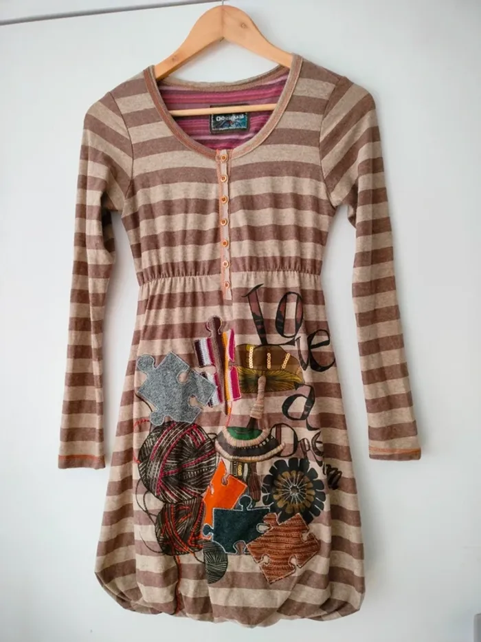 Robe d'hiver Desigual taille S - photo numéro 2