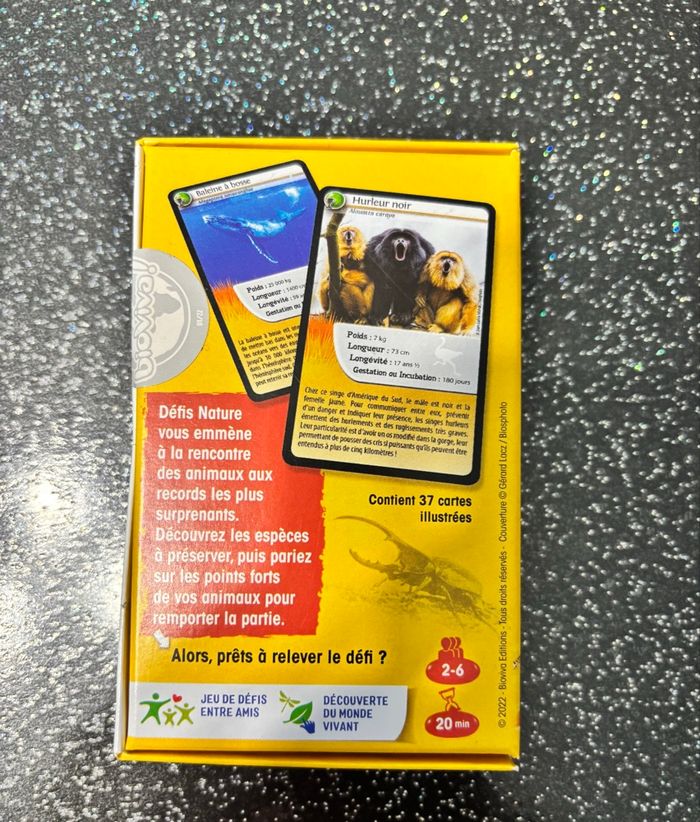 Bioviva - Défis nature - records des animaux avec une carte collector neuf - photo numéro 2