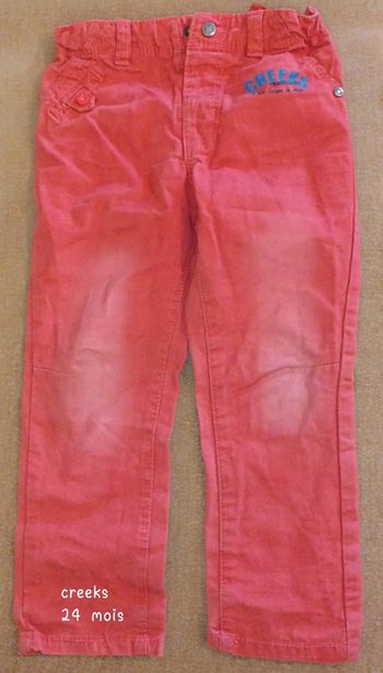 Pantalon Creeks 24 mois