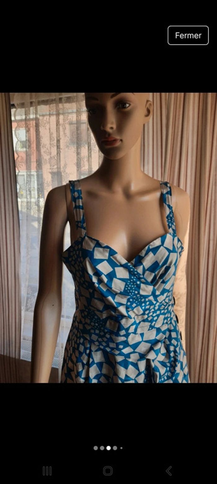 Robe vintage Marc Jacobs us6 fr38 soie/coton - photo numéro 3
