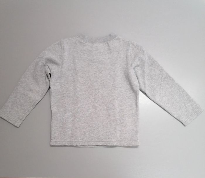 Sweat gris domyos 5ans 105.114cm - photo numéro 4